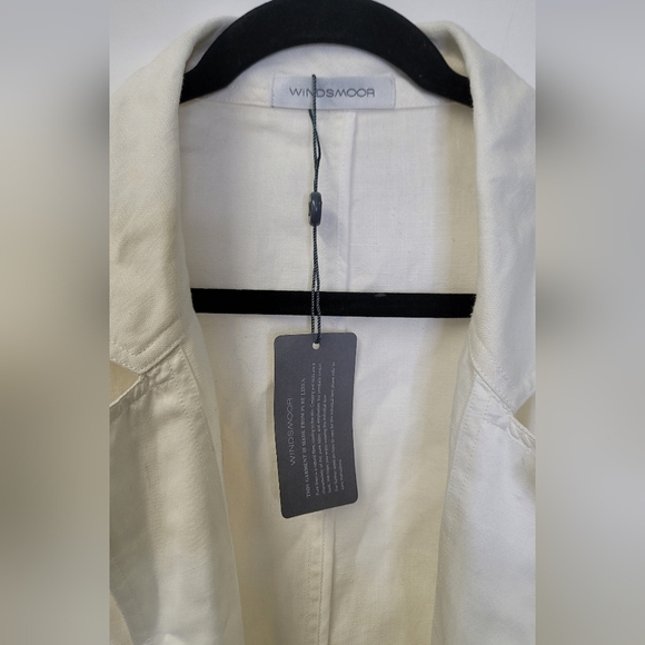 Windsmoor linen Open front  blazer/cardigan - Picture 6 of 10